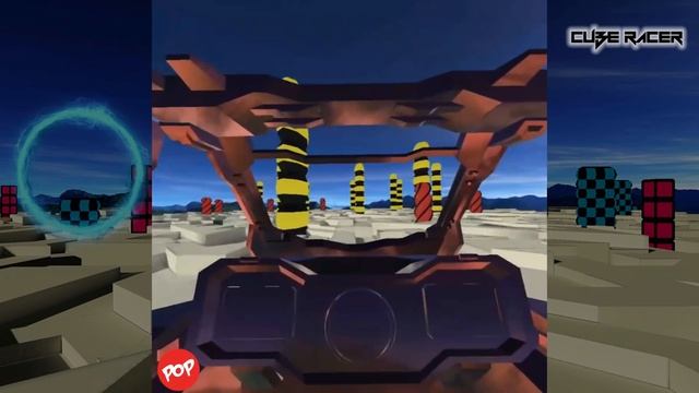 Cube Racer Gear VR - High speed racing game. Race through a colorful world of nasty obstacles смотреть онлайн