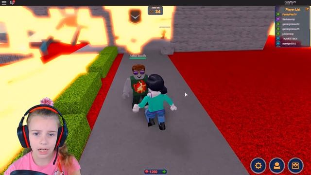 Роблокс ПРОХОЖДЕНИЕ новой игры ВЫЖИВАНИЕ НА ОСТРОВЕ ОГРОМНЫЙ МОНСТР лецплей family play tv для дете смотреть онлайн