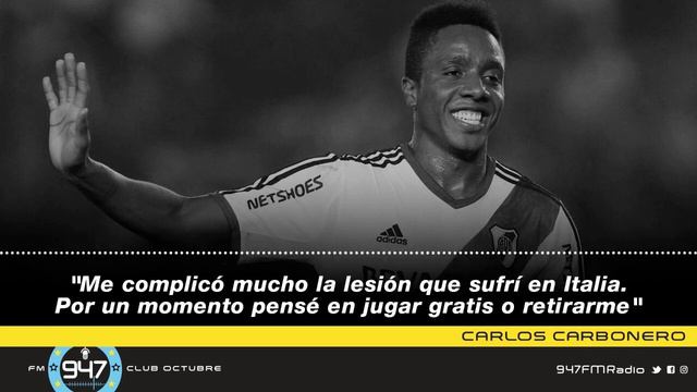 Carlos Carbonero: "Me complicó la lesión que sufrí en Italia. Pensé en jugar gratis o retirarme" смотреть онлайн