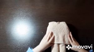 Как сделать медведя из полотенца.