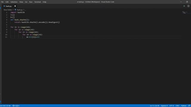 Hash in python смотреть онлайн