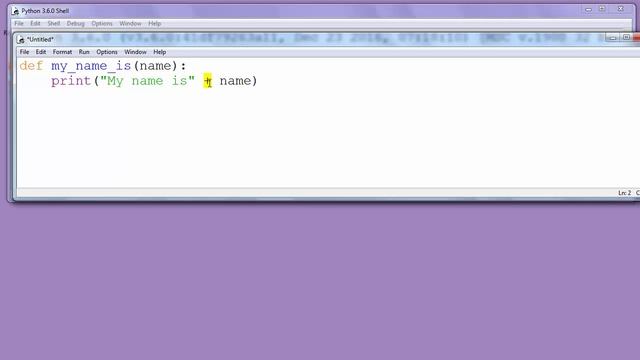 How to make a function with an argument in Python - example смотреть онлайн