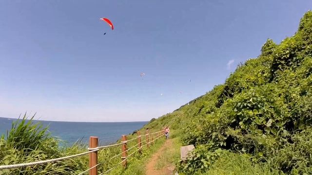 South Korea, Jeju, Hamdeok Beach. Южная Корея, Чеджудо. смотреть онлайн