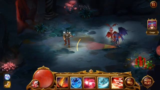 Обзор игры Гильдия героев проходим подземелье,, забытые катакомбы уровень 2 смотреть онлайн