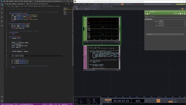TouchDesigner Tutorial 2 - Parametric Equations: Archimedes Spiral (Part 2: Python) смотреть онлайн