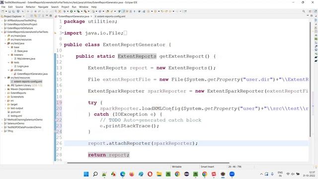 Enabling previewing of base64 images in the generated Extent Report (Extent Reports - Part 27) смотреть онлайн