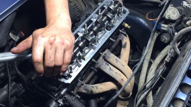 Протяжка гбц(головки блока цилиндров) динамометрическим ключом.Ваз 2114,2108-09-10,1118-1119.