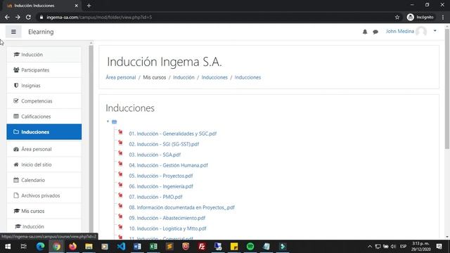 Inducción Moodle смотреть онлайн