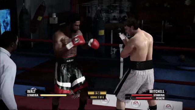 Fight Night Champion Legacy Mode Heavyweight EP.2 2nd Fight The First Knockout смотреть онлайн
