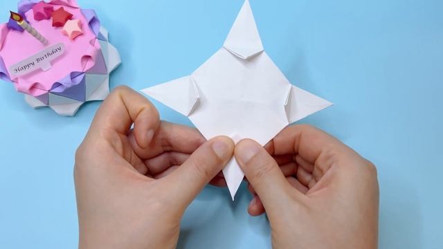 Origami Birthday Cake | DIY Paper Birthday Cake | DIY Paper Craft | Paper Craft Ideas
