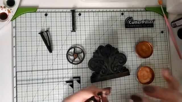 Tutorial - mixed media canvas "Radiate love" with Lindy`s products | Мастер-класс: микс медиа холст смотреть онлайн