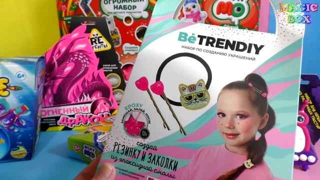 Наборы для творчества своими руками и опыты Слайм, легкий пластилин, эпоксидная смола смотреть онлайн