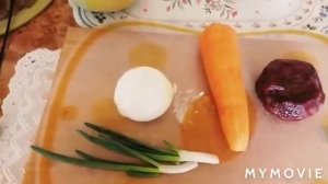 #постный борщ# Постное меню! Постный борщ с шампиньонами и фасолью.