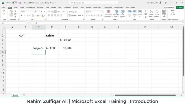 01 - Introduction to Excel - Module A - Excel Basics (for Beginners) смотреть онлайн
