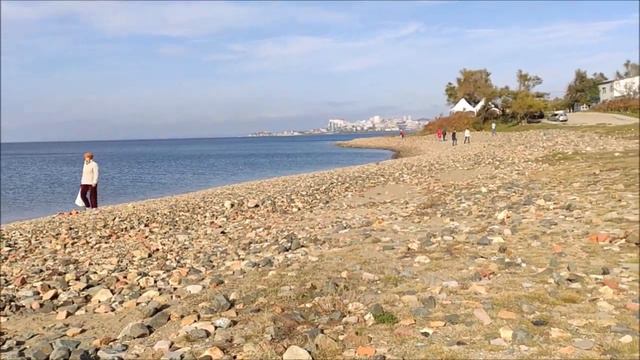 Осенний пляж на Кунгасном. Владивосток смотреть онлайн