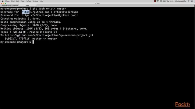 Effective Jenkins: Getting Started with Continuous Integration : Working with Git SCM | packtpub.co смотреть онлайн
