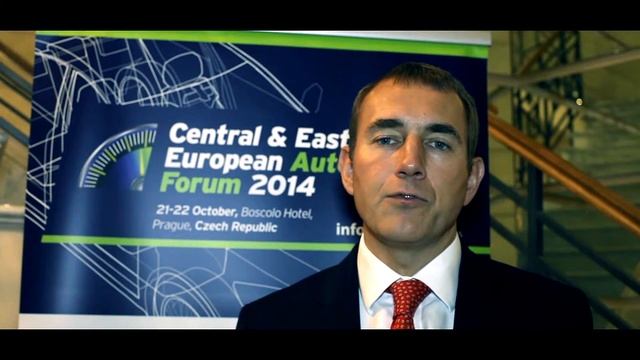 Martin Jahn of Czech Automotive Industry Association at CEE Automotive Forum 2014 смотреть онлайн