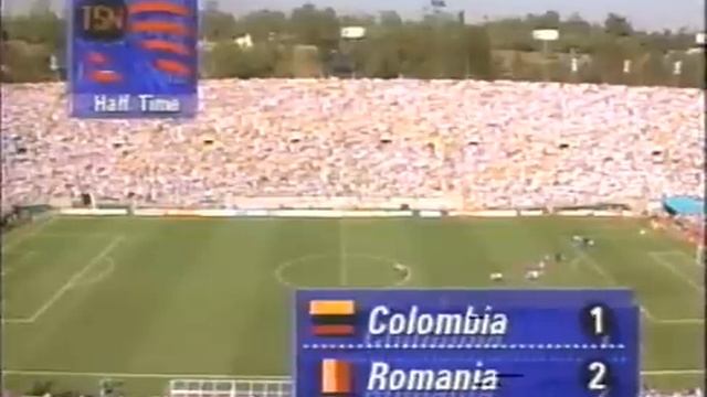 World Cup USA 94 - Romania - Colombia смотреть онлайн