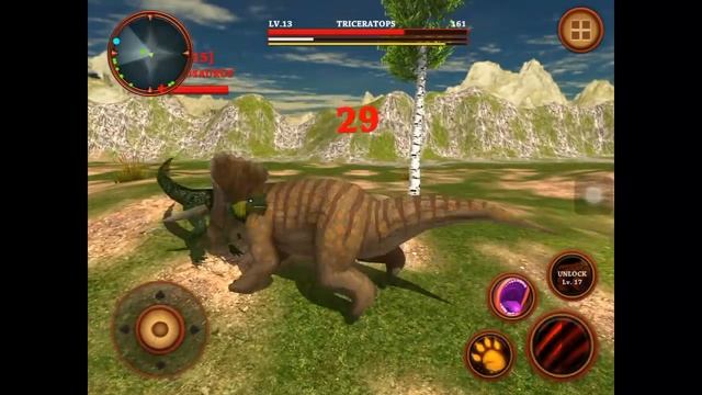 Triceratops Simulator: Real Dinosaurs Survival 3D - Kill Dilophosaurus IOS Gameplay |Newbie Gaming смотреть онлайн