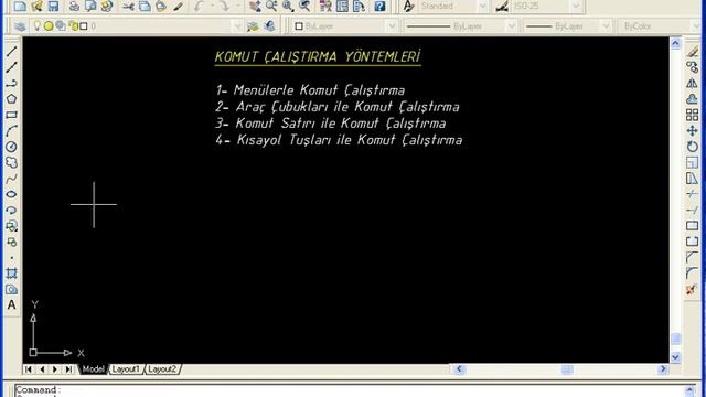 Autocad 2004 Komut Çalıştırma Yöntemleri.avi смотреть онлайн