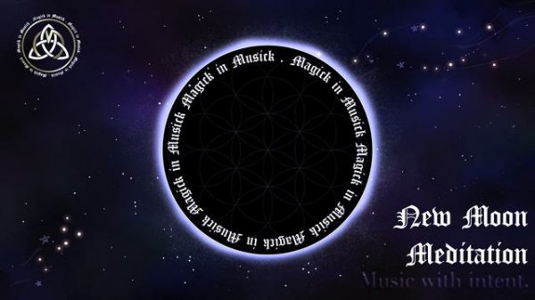 New moon ritual music ◾ new moon manifesting meditation ◾ moon magick meditation music