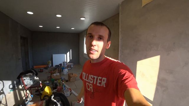 Утепление дома + шпаклевка стен + штукатурка своими руками смотреть онлайн