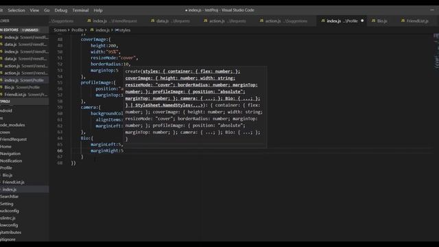 Clone Facebook UI #React_Native Part 5 смотреть онлайн