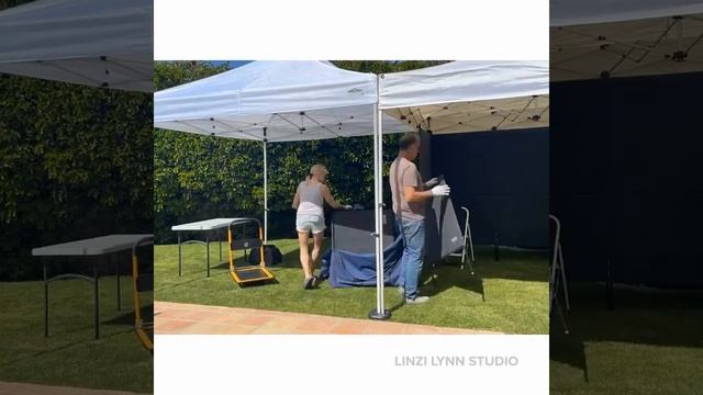 PREPARATIONS FOR LAST WEEKEND'S INDIAN WELLS ARTS FESTIVAL