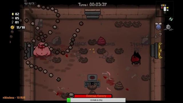 Стримим Айзека № 14 Greedим Азазелей ( Тестирую новый микрофон) смотреть онлайн