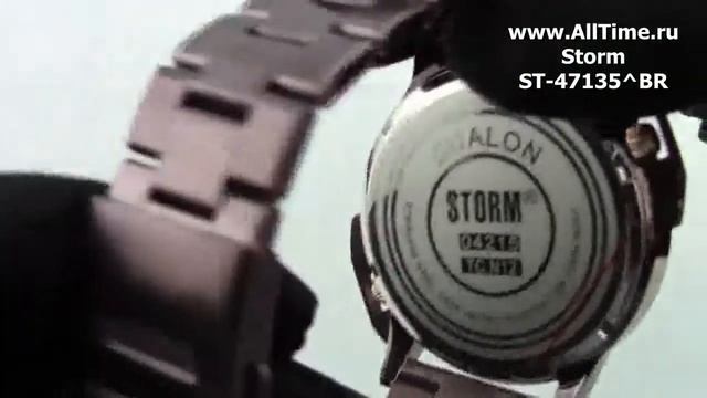 Обзор. Мужские наручные часы Storm ST-47135/BR смотреть онлайн
