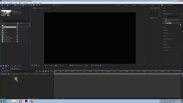 Делаем слайд-шоу в программе After Effects смотреть онлайн