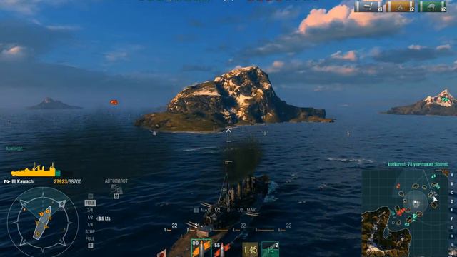 ПЕРВЫЙ ВЗГЛЯД НА World of Warships !!! смотреть онлайн