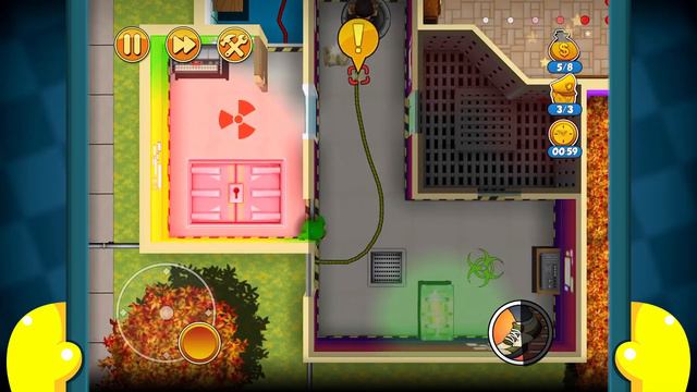 Robbery Bob 2 Shamville Level 5 7 Green Screen Bob Walkthrough New Game Plus Recommend Index Five S