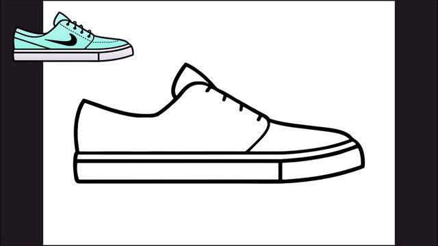 HOW TO DRAW A NIKE SHOES смотреть онлайн