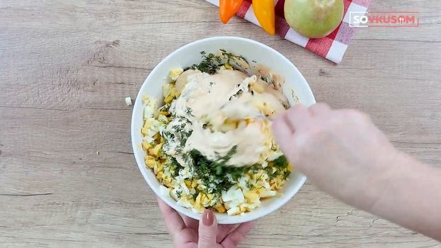 Салат с крабовыми палочками и рисом - Рецепты от Со Вкусом смотреть онлайн