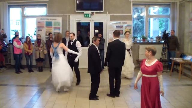 Богемская национальная полька - Выступление студии исторического бального танца "Маскарад" смотреть онлайн