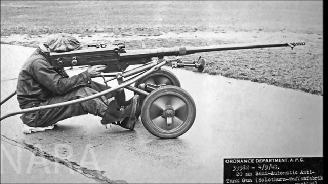 Противотанковое ружье Солотурн Solothurn S18 100 Швейцария смотреть онлайн