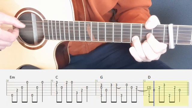 Still Loving you - Scorpions - Fingerstyle guitar with tabs смотреть онлайн