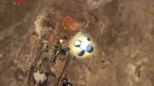 Запуск космической ракеты с космодрома "Байконур".