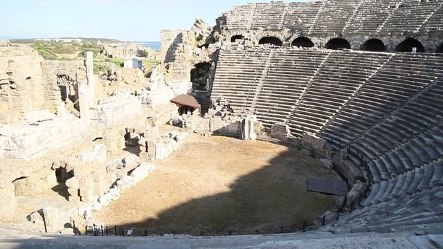 Сиде. Турция Амфитеатр. смотреть онлайн