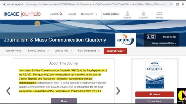 Environmental Science, Mass Communication Journals | Scopus Indexed| Fast Publication Journals |SCI смотреть онлайн