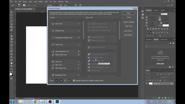 Mixer Brush tool missing in Photoshop CC 2018 How To get it back смотреть онлайн