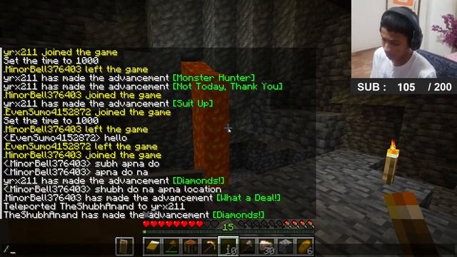 Minecraft Survival War | Part 8 | Free Public SMP Java + PE + Bedrock | Live Stream смотреть онлайн