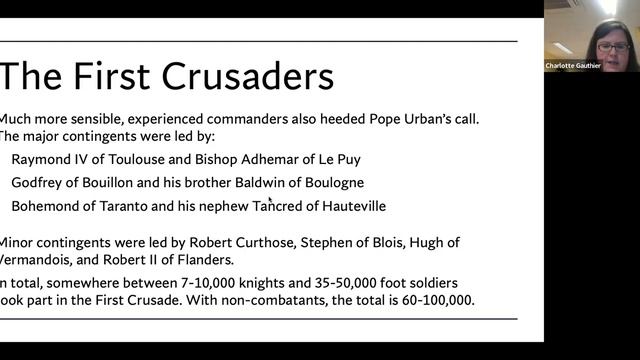 Cathedral Theology Network: Crusades Lecture 1 (The First Crusade) by Charlotte Gauthier смотреть онлайн