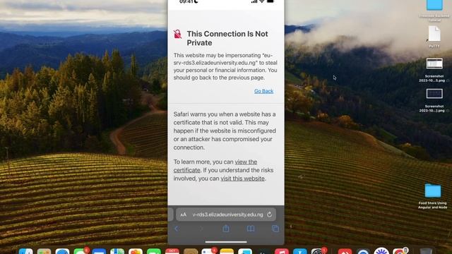 How to Access Elizade University's Domain Link On Chrome or Safari смотреть онлайн