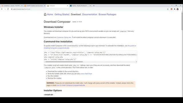How to install XAMPP, Composer & MySQL? - Laravel For Beginners 2020 смотреть онлайн