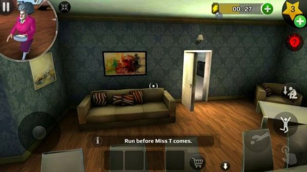 Scary Teacher 3D - Gameplay Walkthrough Part 51 Rat Attack Prank + Fail (Android, iOS Game)