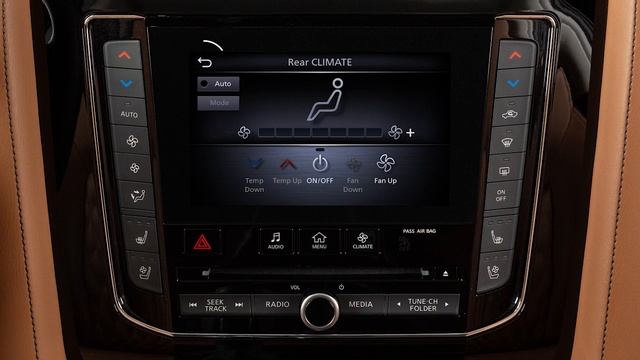 2020 INFINITI QX80 - Rear Heater and Air Conditioner смотреть онлайн