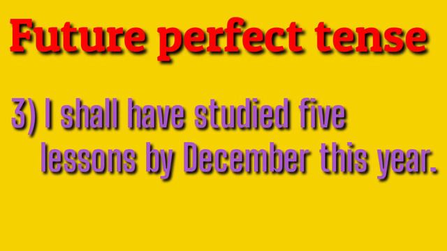 Future Perfect Tense in English. смотреть онлайн