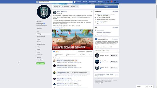 WGBIRTHWGBIRTHDAY21 Bonuscode! Wg ist 21! смотреть онлайн